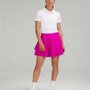 Lululemon Athletica Bright Pink Skater Skirt